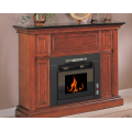 ZLQ10 10KW Interior Black Cast Iron Decor Flame Electric Fireplace Stove Indoor Metal Wood Burning Fireplace